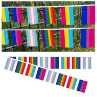 Top 33ft Rainbow  Pride Flag Window Wall Door Party Accessories