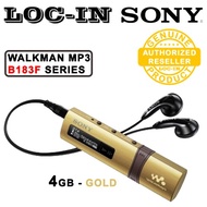 Sony B183F Series Walkman MP3 4GB (GOLD)