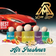 LUXE SCENT AIR FRESHENER WITH BOX + FREEGIFT ANTI SLIP MAT - Pewangi Kereta & Rumah 100% ORIGINAL