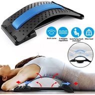 Lumbar Back Massager Stretcher Equipment Spine Posture Back Pain Relieve Stretcher Protector Backbon