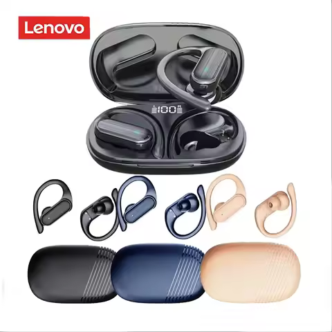 Lenovo A520 Bluetooth Earphones True Wireless Earbuds Touch Control HiFI Stereo Waterproof EarHook H