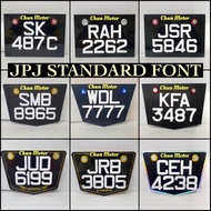 Motor Plate / Number Plate / License Plate Motorcycle Y16ZR Y15ZR LC135 NVX VARIO RS150 RSX EX5 EGO 