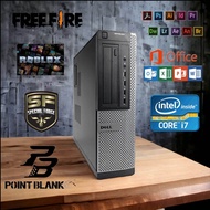 เครื่องคอมพิวเตอร์ DELL Core i7 ram 8 🔺 second hand