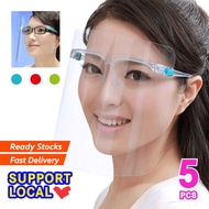 5PCS ️Glasses Face Shield Anti-fog Waterproof