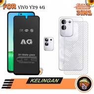 3IN1 Anti-Scratch PACKAGE VIVO Y29 4G/Y29 Tempered Glass Full Cove Glass