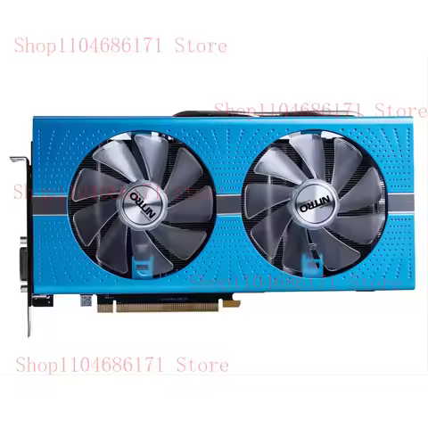 90% New Gaming Video Card FOR Sapphire RX580 RX590 8GB Pulse Nitro 2048sp 2304sp Graphics Cards