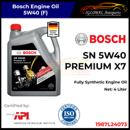 Bosch SN 5W40 Premium X7 Fully Synthetic Engine Oil (4 LTR) - 1987L24073