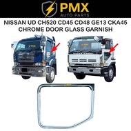 NISSAN UD CH520 CD45 CD48 GE13 CKA45 WINDOW GLASS GARNISH CHROME – High Quality Nissan Chrome Truck 