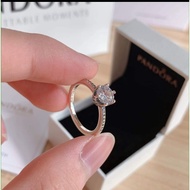 Pandora ring Silver Ring Jewelry rings Promise ring Couple Ring Engagement Ring  silver jewelry h869