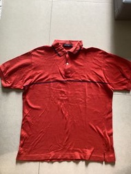 Nautica 紅色 Polo 衫