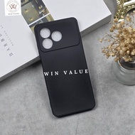 Zte Nubia A36 Zte Nubia A56 Macaron Square Edge / Case Liquid Square Black Zte Nubia A36 Zte Nubia A