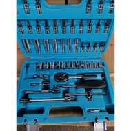 Socket set 53pcs 1/4 drive flyman socket wrench set