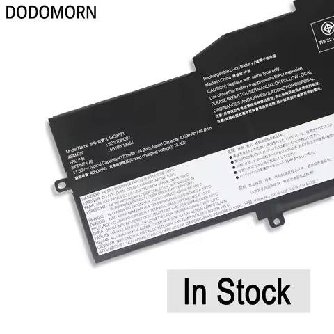 Laptop Battery For Lenovo ThinkPad X1 Nano Gen 1st Series 11.58V 46.8Wh L19C3P71 L19M3P72 L19M3P73 5