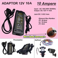 Adaptor 12V 10A 120W / 12 Volt 10 Ampere 120 Watt