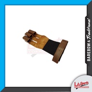 ACCURA LEATHER FINGER GLOVE  (ARCHERY)