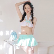 Sexy Student Uniform Spring Summer Fresh School Girl Small Size XS Bra Silicone Doll Clothing