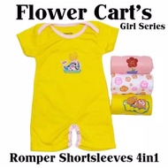 FLOWER CAR premium Square Romper Jumper (4 pcs) BC-01-6