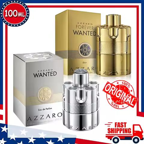 100ML For Azzaro The Most Wanted Parfum Charm Eau De Parfum Intense Spicy Woody Seductive Fragrance