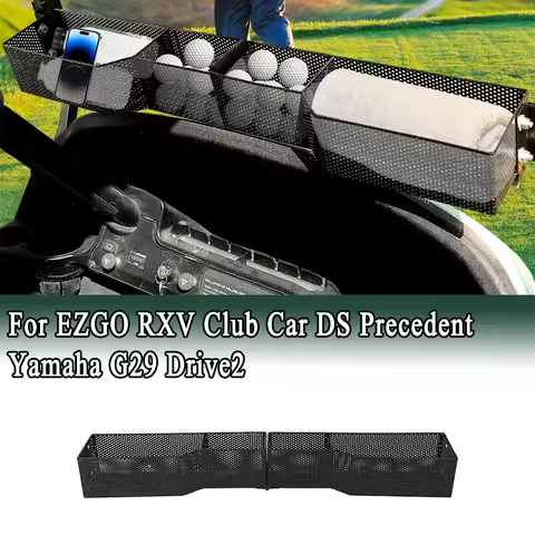 For EZGO RXV Club Car DS Precedent Yamaha G29 Drive2 Central Control Split Foldable Golf Cart Storag
