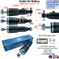 52270-1231-TT  Hino Profia Kabin Bellow *Rear / Belakang* Cabin Absorber With Bellow Cabin Air Sprin
