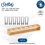 SteadySip Tequila Shot Glass Shooter Glass Liquor Shots Glass Set Shots Shooter Glass Shot 杯 烈酒杯