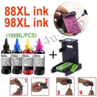 Compatible Canon 88  98  ink PG-88 CL-98 ink PG88XL CL98XL refillable ink for Canon E500/E510/ E600/