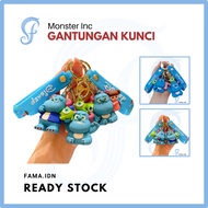 GANTUNGAN Monster Inc Keychain Anime Cartoon Keychain Keychain
