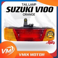 SUZUKI V100 TAIL LAMP (ORANGE) V 100 LAMPU BELAKANG