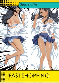 Anime jiranaide Nagatoro-san Hayase Nagatoro Hayase Throw Pillow Cover Hug Body Pillowcase Otaku Bed
