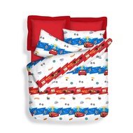 Disney Microluxe 900 Thread Count Fitted Sheet Set Lightning McQueen Champion (Includes Fitted sheet