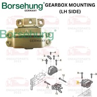 BORSEHUNG GERMANY GEARBOX MOUNTING LH SIDE VW JETTA 1.4TSI GOLF Mk6 1.4 SCIROCCO 1.4TSI TOURAN 1.4TS