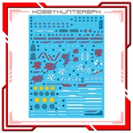 Delpi Decal MG Astray Red Frame Flight Unit Waterslide Decals