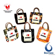 I Love Borneo Tote Bag