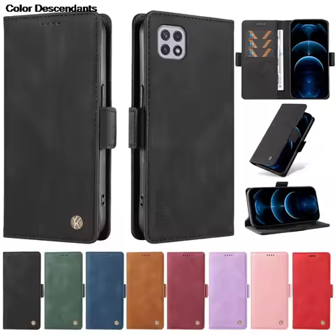 For Samsung Galaxy A22 5G Wallet Phone Shell Leather Case on For Samsung A22S A22 GalaxyA22 4G SM-A2