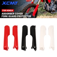 Motorcycle Plastic Fork Guard Front Fork Tube Frame Cover For Honda 2019-2025 CRF 250 300 450 R X L 
