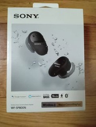 SONY WF-SP800N（黑色）無線降噪立體聲耳機