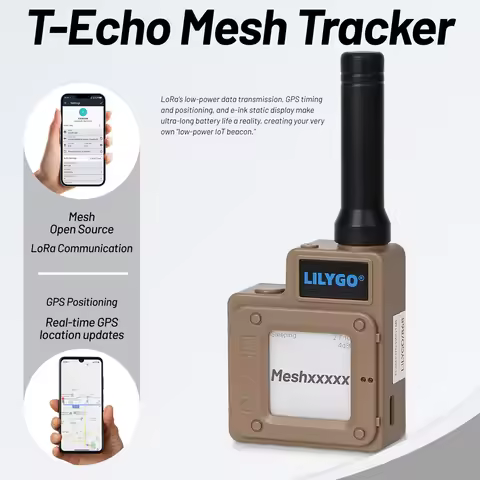LILYGO Mesh LoRa T-Echo Wireless Module SX1262 433/868/915MHz LoRa NRF52840 GPS for Arduino Compatib