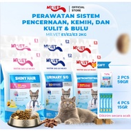 Mr.Vet 2kg E1/E2/E3 (GIFT 100g+4*15g Cat Treats) Mr. Vet – Dry Cat Food with a new improved formula 