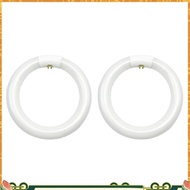 2pcs FC8T9/CW Circular Fluorescent Light Bulb,8Inch Round T9 22W Circline Bulbs Replacement for Circ