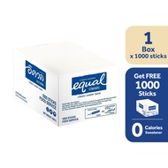 [B1G1] Equal Classic Zero Calorie Sweetener 1000 Sticks, Get FREE 1000 Sticks