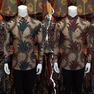KEMEJA PRIA Slimfit Men's Batik Shirt | Men's Batik | Men's Long-Sleeved Batik