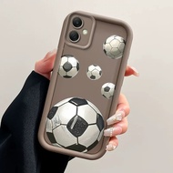 Phone Case: Cute Cartoon Soccer Ball Print Phone Case Suitable For For Galaxy A06| A06 5g/ A03/ A04/
