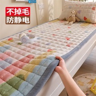 Mùa Đông Lông Cừu Hạng A Sinh Viên Ký Túc Xá Nệm Nhung Sữa Đơn 90x190 Mềm Chăn Trải Giường Chăn Bông