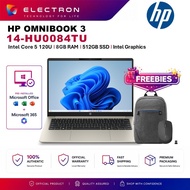 HP OmniBook 3 14-hu0084TU/14-hu0085TU/14-hu0086TU/14-hu0087TU 14" 2K Laptop (C5-120U, 8GB, 512GB SSD