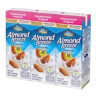 Almond Breeze Almond Milk / Almond Koka Milk / Pistachio Milk 180ml x 3pcs Halal