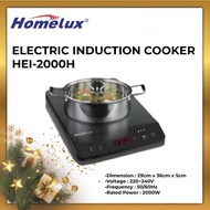 Induction Cooker Homelux Electric Induction Cooker HEI-2000H