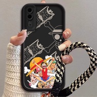 cartoon onepiece luffy Casing for Huawei P50 Huawei P50Pro Huawei P20 Huawei P20Pro Huawei P30 Huawe