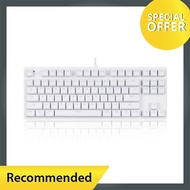 Best Seller 87-key Mechanical Keyboard Wired Keyboard RGB Backlit Keyboard Blue Switch/ 26-key Rollo
