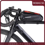 [bigbag.sg] Bicycle Frame Bag 1L Road Bike Bag Flip Cover Design for MTB Bicycle Accessories