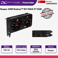 PowerColor Reaper AMD Radeon™ RX 9060 XT 8GB GDDR6 Graphics Card - RX9060XT 8G-A